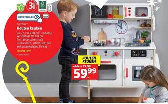 Lidl Playtive houten keuken aanbieding