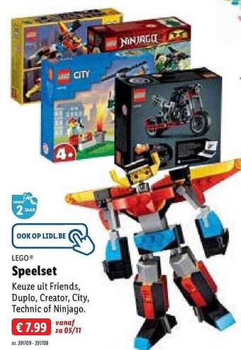 Lidl Lego speelset aanbieding