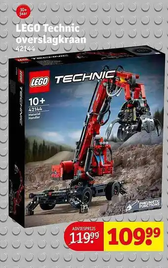 Kruidvat Lego technic overslagkraan aanbieding