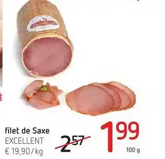 Spar Colruyt Filet de saxe excellent aanbieding