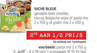 Spar Colruyt Vache bleue aanbieding