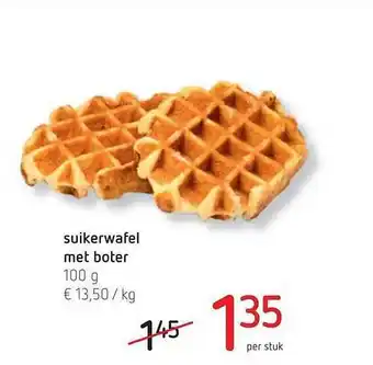 Suikerwafel met boter