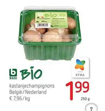 Bio kastanjechampignons belgië - nederland