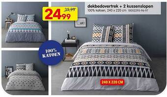 Yess Dekbedovertrek + 2 kussenslopen aanbieding