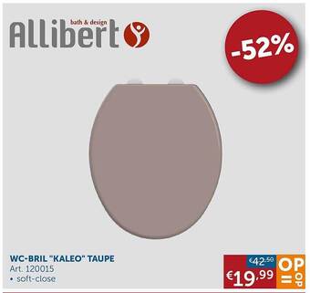 Zelfbouwmarkt Wc-bril aanbieding