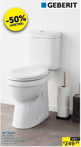 Zelfbouwmarkt Wc aanbieding