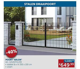 Zelfbouwmarkt Poort aanbieding