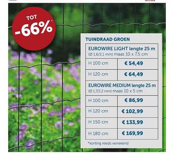 Tuindraad groen