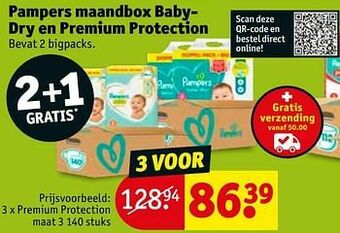 Kruidvat Premium protection maat 3 aanbieding