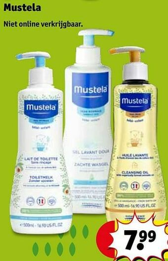 Kruidvat Mustela aanbieding
