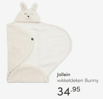 Jollein wikkeldeken bunny