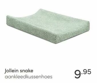 Baby & Tiener Jollein snake aankleedkussenhoes aanbieding