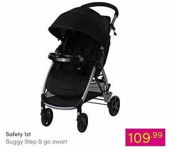 Baby & Tiener Safety 1st buggy step + go zwart aanbieding