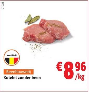 Colruyt Kotelet zonder been aanbieding