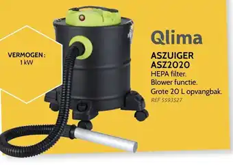 Brico Qlima aszuiger asz2020 1kw aanbieding