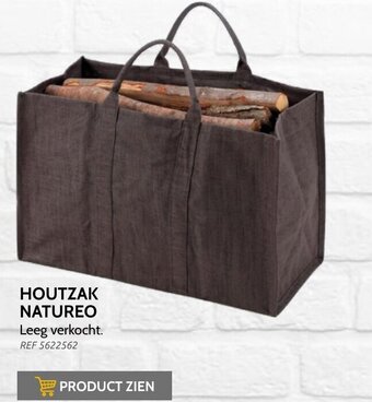 Brico Houtzak natureo leeg verkocht aanbieding