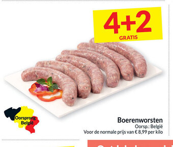 Intermarché Boerenworsten aanbieding