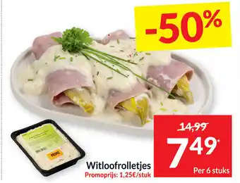 Intermarché Witloofrolletjes Per 6 Stuks aanbieding
