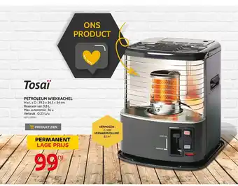 Brico Tosai petroleum wiekkachel aanbieding