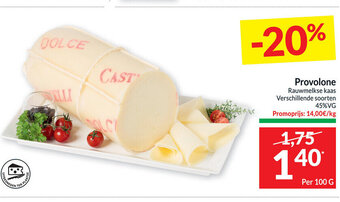 Intermarché Provolone Rauwmelkse Kaas Per 100g aanbieding