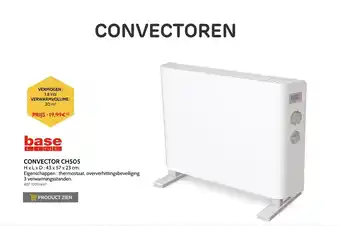 Brico Base line convector CH505 aanbieding