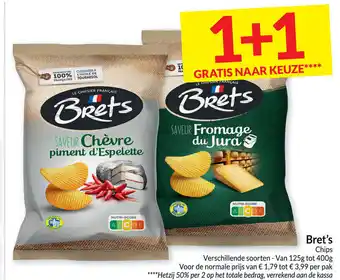 Bret's Chips Van 125g tot 400g