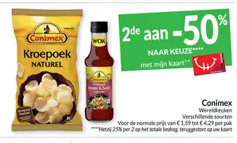 Conimex Wereldkeuken Veschillende Soorten