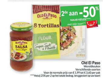 Intermarché Old El Paso Wereldkeuken aanbieding