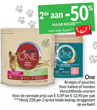 Intermarché Brokjes of Pouches Voor Katten of Honden aanbieding