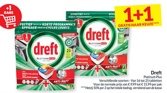 Intermarché Dreft Platinum Plus aanbieding