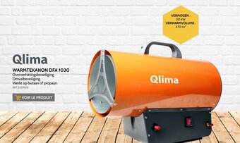 Brico Qlima warmtekanon DFA 1030 aanbieding