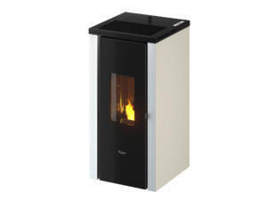 Hubo Pegaso vera pelletkachel 7kw wit aanbieding