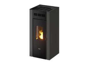 Hubo Pegaso elane pelletkachel 8,6kw antraciet aanbieding