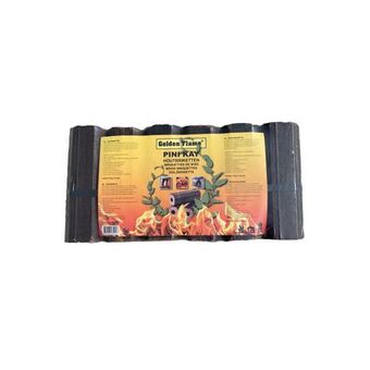 Brico Golden flame houtbriketten 10kg 12 stuks aanbieding