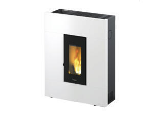Hubo Pegaso tabla pelletkachel 7kw wit aanbieding