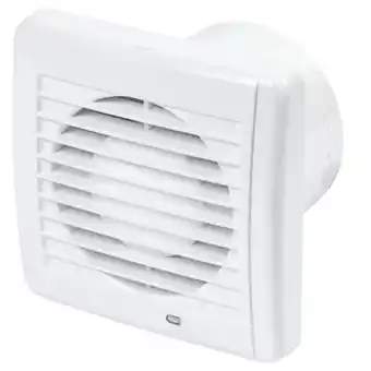 GAMMA Sanivesk stille ventilator ø100 mm wit aanbieding