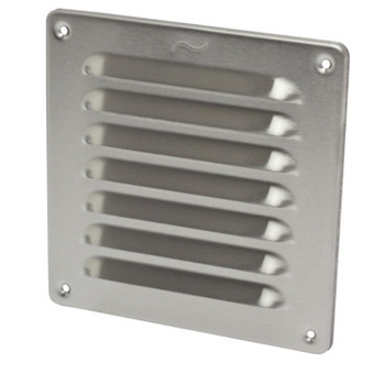 GAMMA Sanivesk schoepenrooster 150x150 mm inox aanbieding