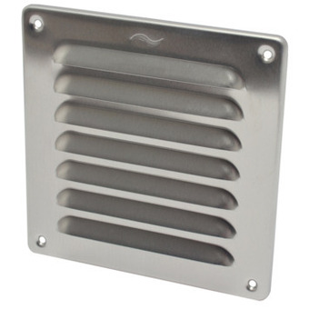 GAMMA Sanivesk schoepenrooster 155x155 mm aluminium aanbieding