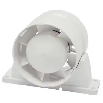 GAMMA Sanivesk buisventilator ø100 mm wit aanbieding