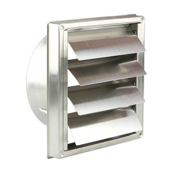 Renson inbouw dampkaprooster ø150 mm inox