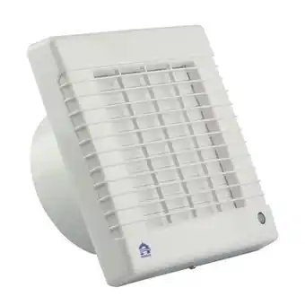 GAMMA Renson afsluitbare mechanische ventilator 7221t met timer ø100 mm wit aanbieding
