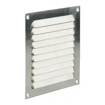 GAMMA Renson ventilatierooster opbouw aluminium zilver 15x15 cm zilver aanbieding