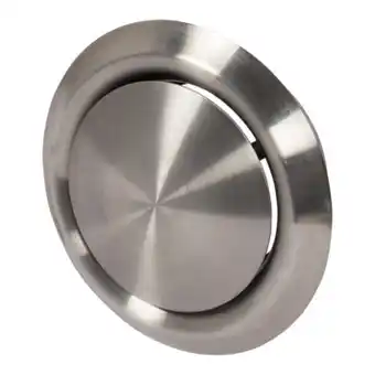 GAMMA Sanivesk luchtventiel ø125 mm inox wit aanbieding