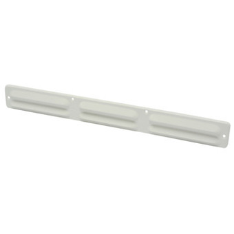 GAMMA Sanivesk schoepenrooster 370x40 mm aluminium wit aanbieding