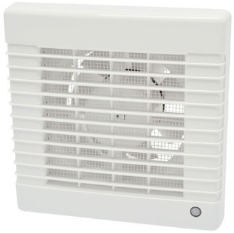 Ivc air inbouwventilator met timer ø125 mm