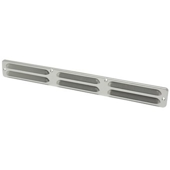 Ivc air ventilatierooster aluminium brut 37x4 cm