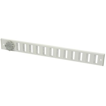 GAMMA Ivc air schuifrooster aluminium wit 37x4 cm aanbieding