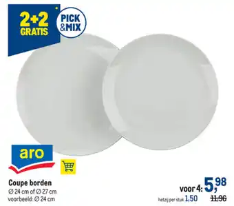 Makro Coupe borden aanbieding