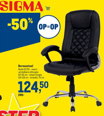Makro Bureaustoel aanbieding