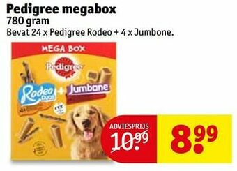 Kruidvat Pedigree megabox aanbieding
